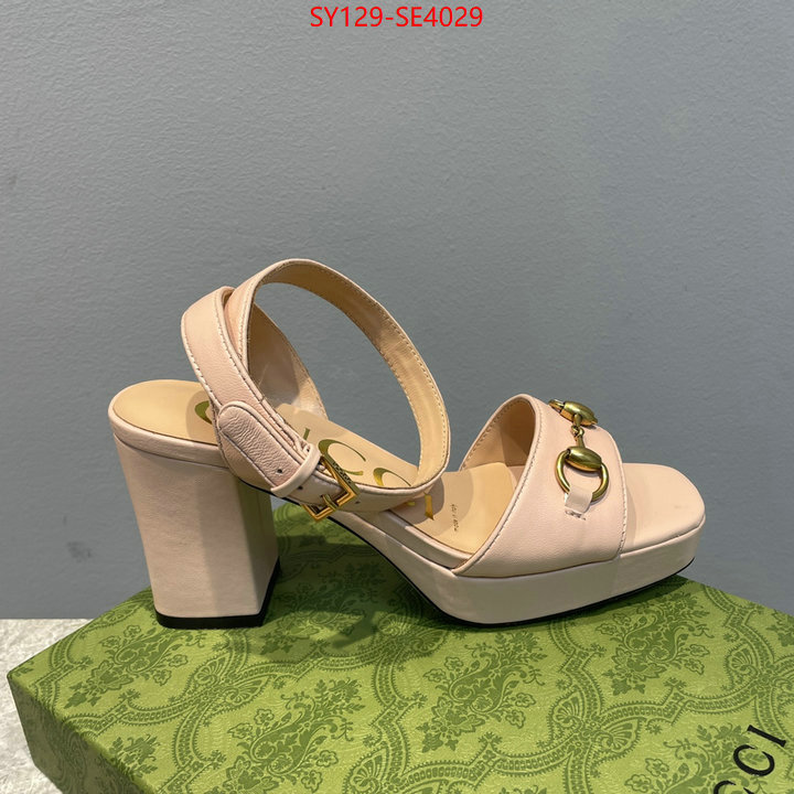 Women Shoes-Gucci,luxury fashion replica designers , ID: SE4029,$: 129USD