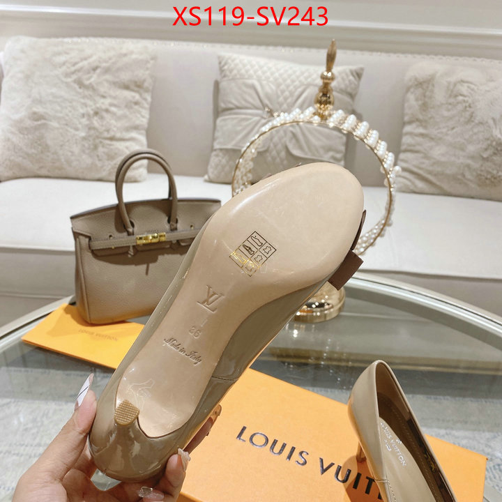 Women Shoes-LV,practical and versatile replica designer , ID: SV243,$: 119USD