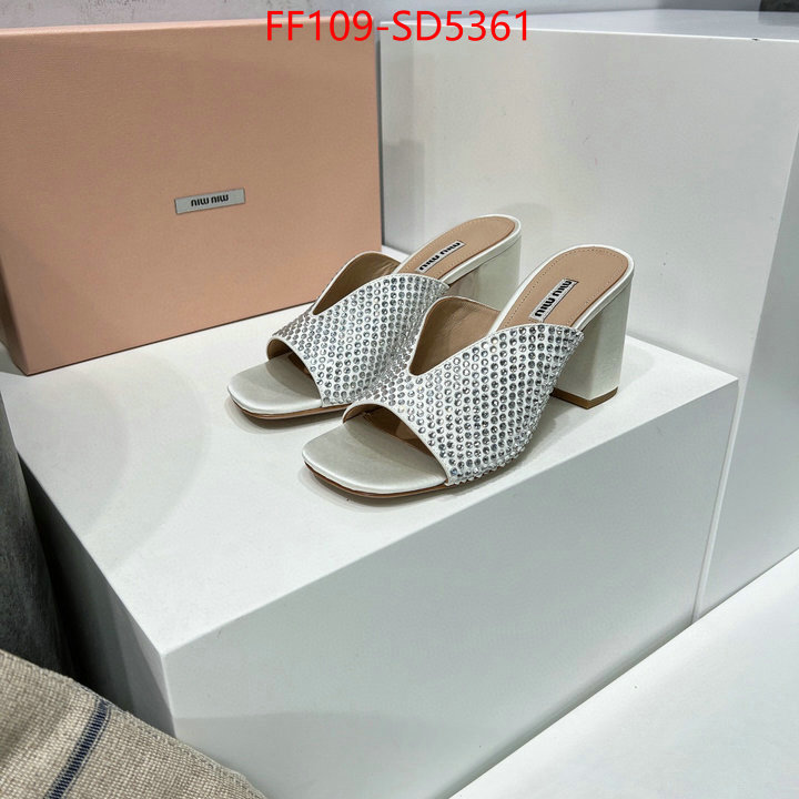 Women Shoes-Miu Miu,7 star quality designer replica , ID: SD5361,$: 109USD