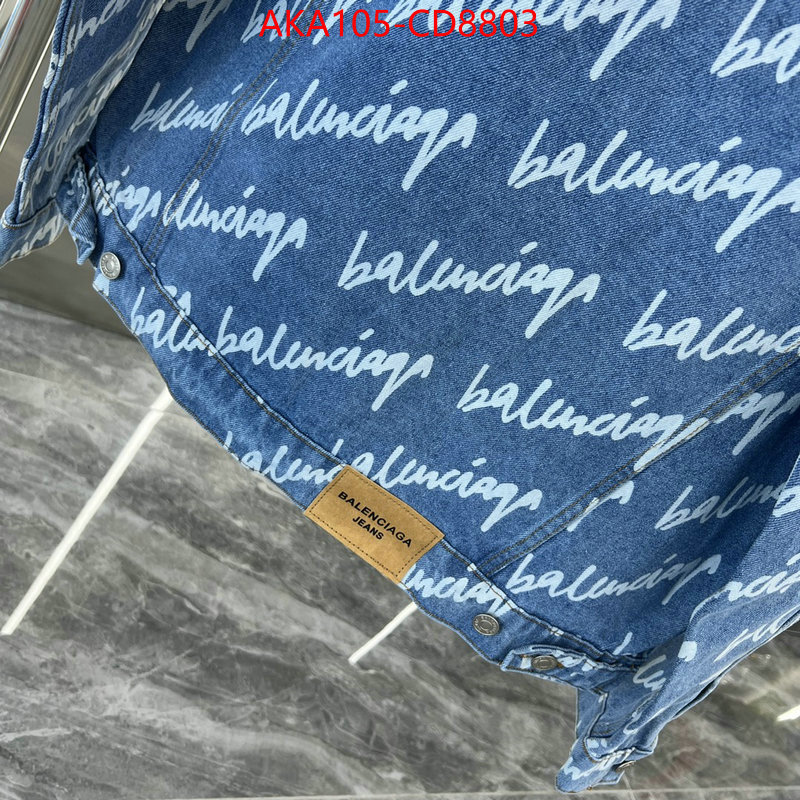 Clothing-Balenciaga,replica 1:1 , ID: CD8803,$: 105USD