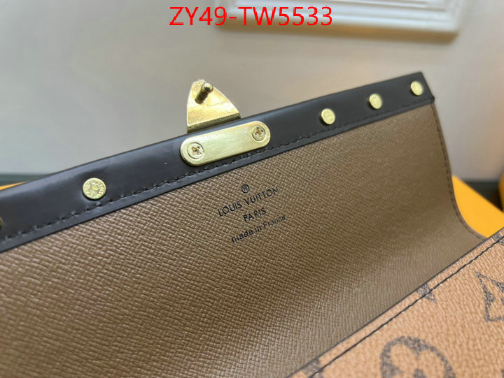 LV Bags(4A)-Wallet,what's the best place to buy replica ,ID: TW5533,$: 49USD