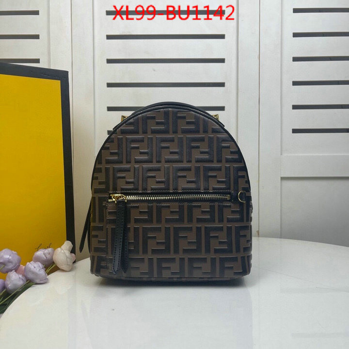 Fendi Bags(4A)-Backpack-,aaaaa+ replica designer ,ID: BU1142,$: 99USD