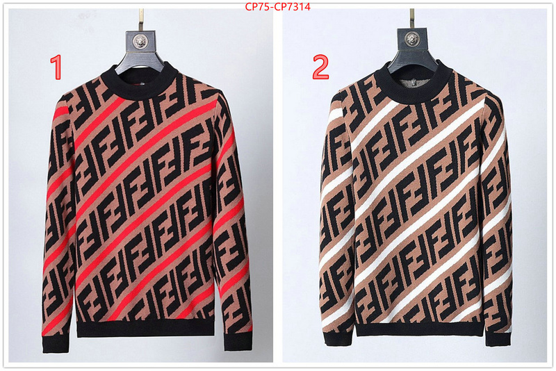 Clothing-Fendi,online shop , ID: CP7314,$: 75USD