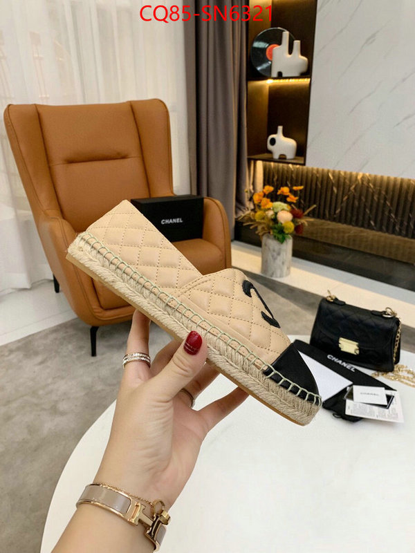 Women Shoes-Chanel,outlet 1:1 replica , ID: SN6321,$: 85USD