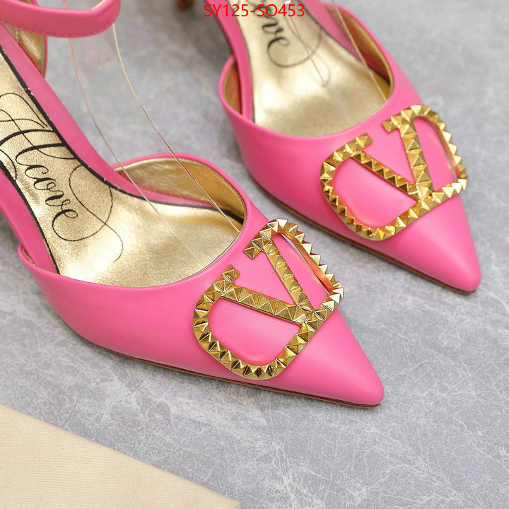 Women Shoes-Valentino,aaaaa+ class replica , ID: SO453,$: 125USD