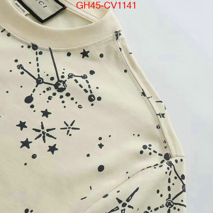 Clothing-Gucci,online sales , ID: CV1141,$: 45USD