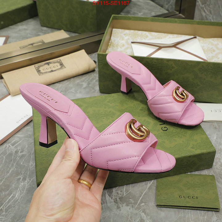 Women Shoes-Gucci,replica how can you , ID: SE1167,$: 115USD