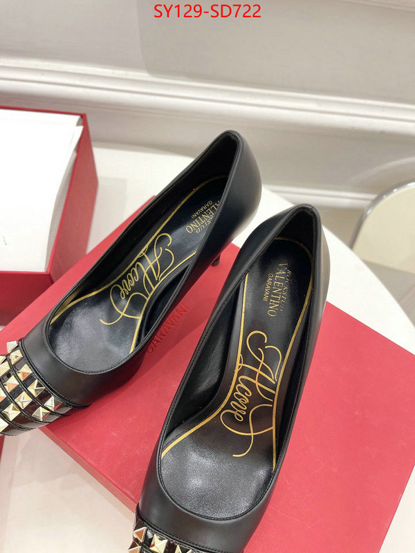 Women Shoes-Valentino,2023 replica wholesale cheap sales online , ID: SD722,$: 129USD