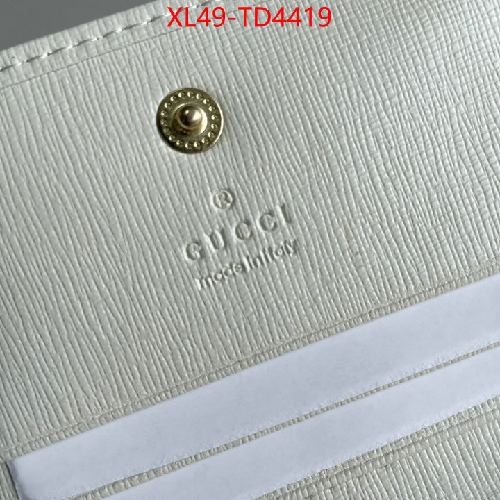 Gucci Bags(4A)-Wallet-,china sale ,ID: TD4419,$: 49USD