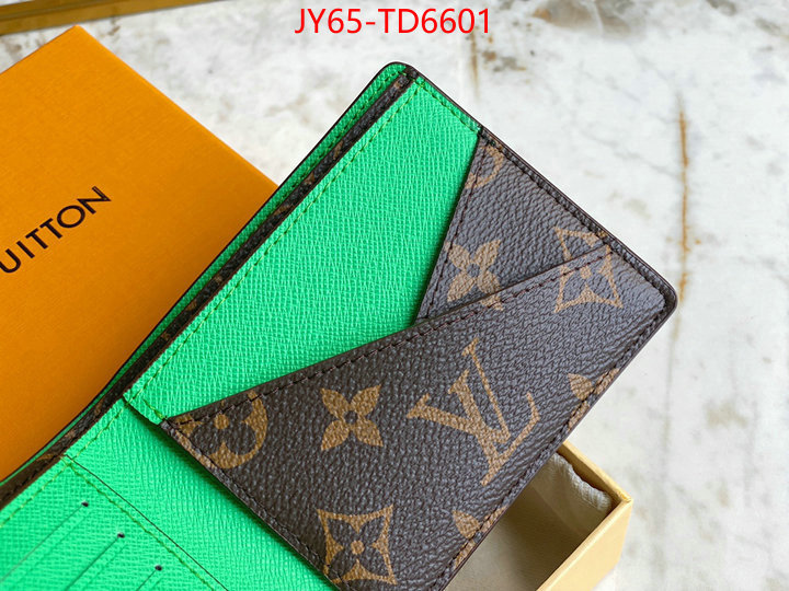 LV Bags(TOP)-Wallet,ID: TD6601,$: 65USD