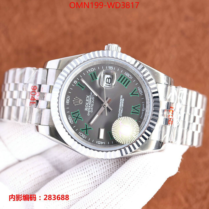 Watch (TOP)-Rolex,best quality fake , ID: WD3817,$: 199USD