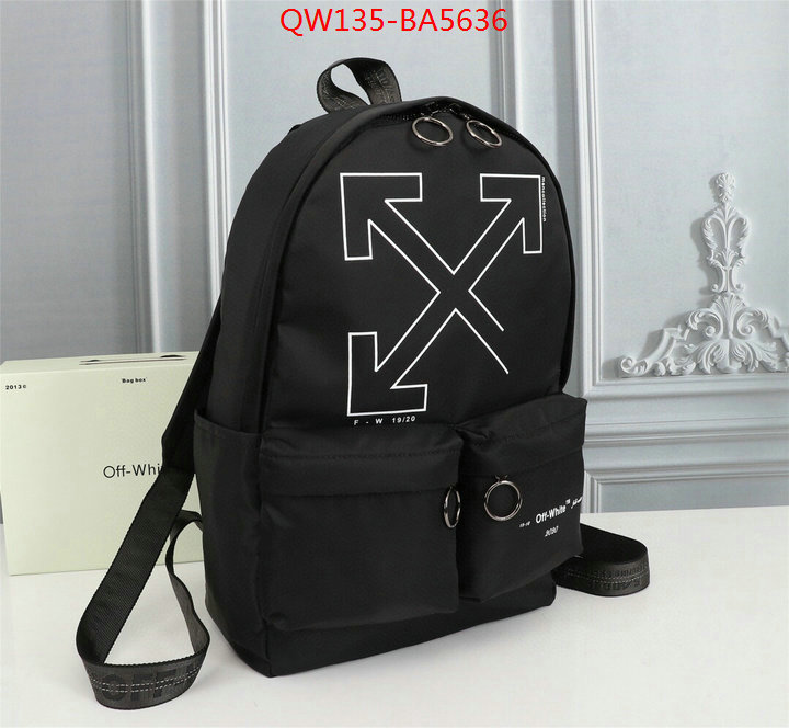 Off-White Bags ( TOP )-Backpack-,cheap replica ,ID: BA5636,$: 135USD