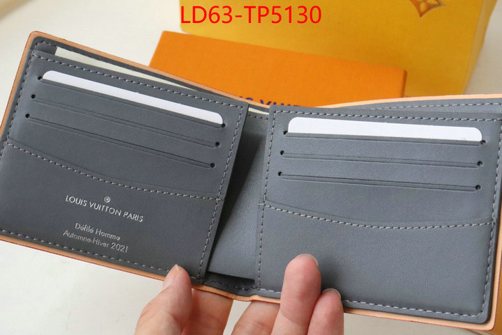 LV Bags(TOP)-Wallet,ID: TP5130,$: 63USD