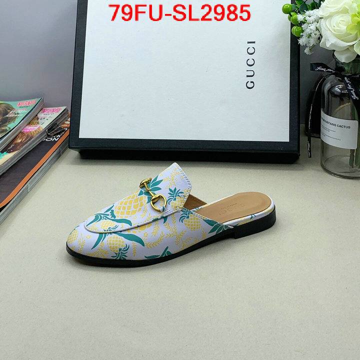 Women Shoes-Gucci,aaaaa replica designer , ID: SL2985,$: 79USD