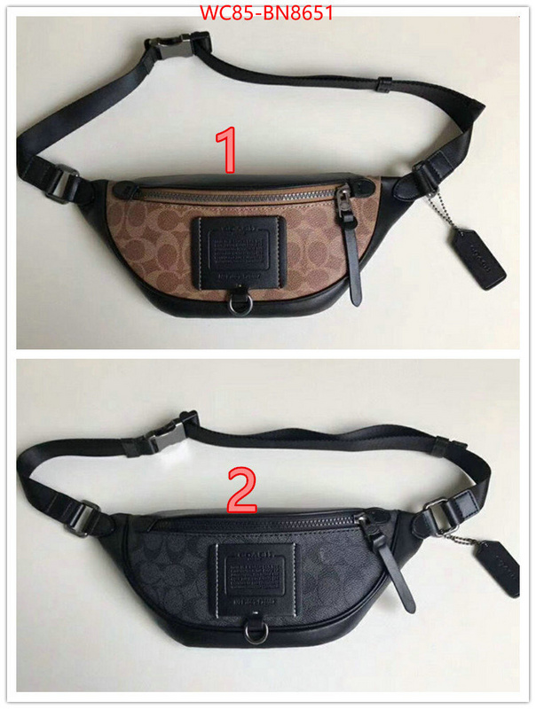 Coach Bags(4A)-Belt Bag-Chest Bag--,best replica new style ,ID: BN8651,$: 85USD