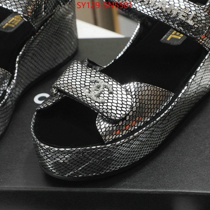 Women Shoes-Chanel,1:1 replica wholesale , ID: SN5501,$: 129USD