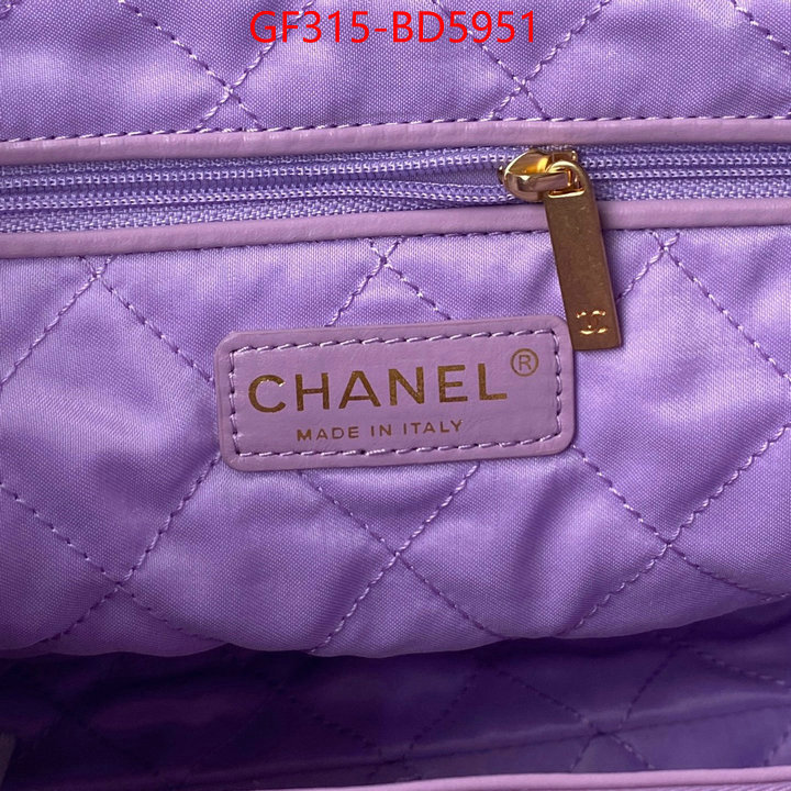 Chanel Bags(TOP)-Handbag-,ID: BD5951,$: 315USD