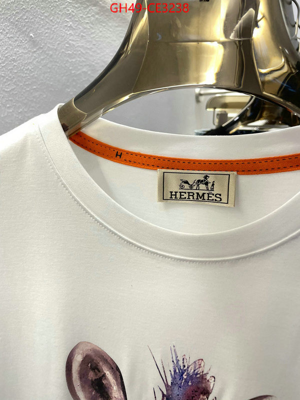 Clothing-Hermes,where quality designer replica , ID: CE3238,$: 49USD