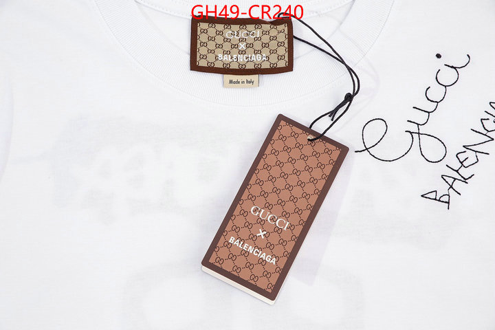 Clothing-Gucci,replcia cheap from china , ID: CR240,$: 49USD