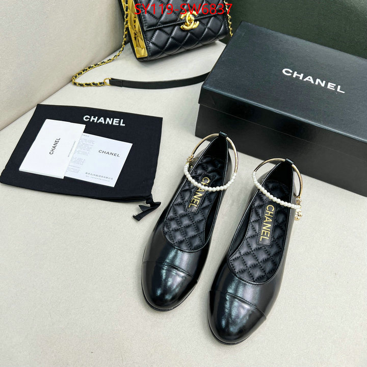 Women Shoes-Chanel,buying replica , ID: SW6837,$: 119USD