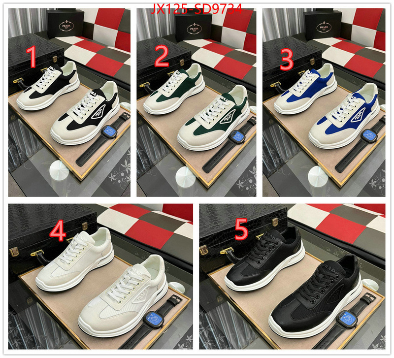 Men Shoes-Prada,high quality designer replica , ID: SD9734,$: 125USD