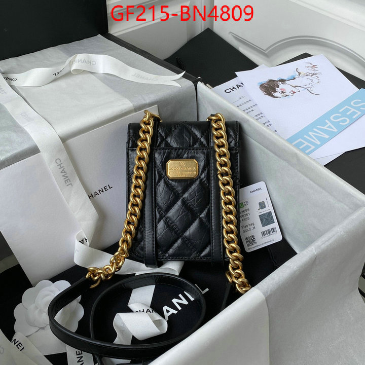 Chanel Bags(TOP)-Diagonal-,ID: BN4809,$: 215USD