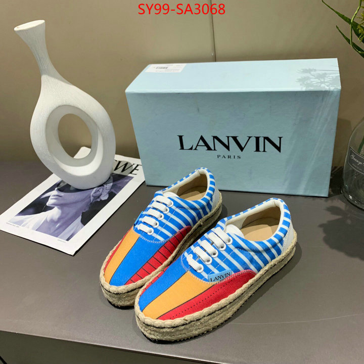 Women Shoes-LANVIN,aaaaa+ replica designer , ID:SA3068,$: 99USD