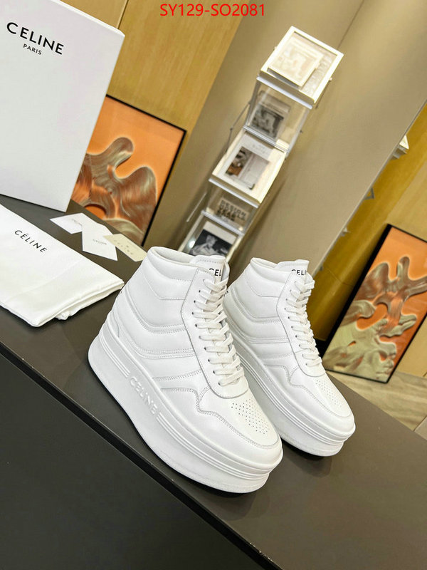 Women Shoes-CELINE,aaaaa replica designer , ID: SO2081,$: 129USD