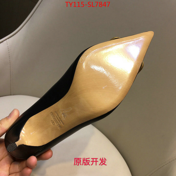 Women Shoes-Valentino,shop cheap high quality 1:1 replica , ID: SL7847,$: 115USD