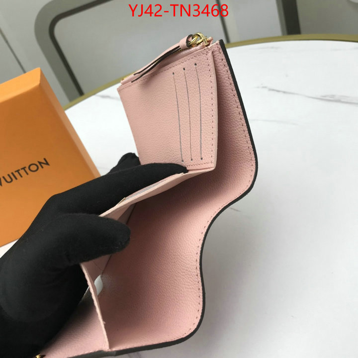 LV Bags(4A)-Wallet,ID: TN3468,$: 42USD