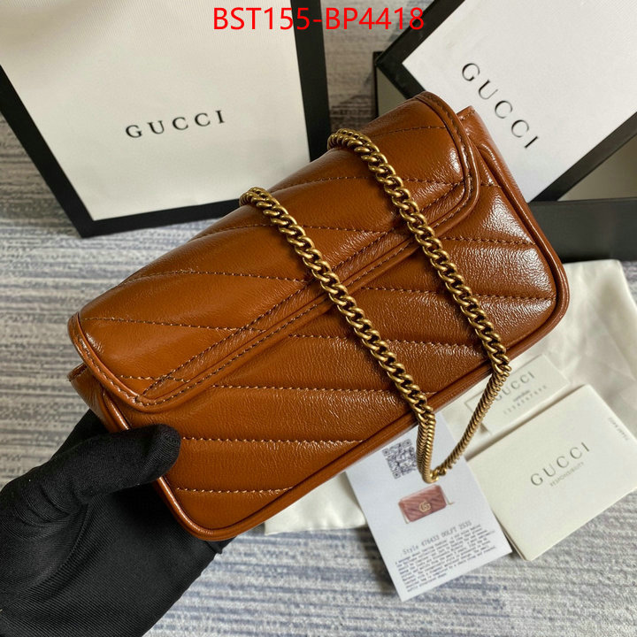 Gucci Bags(TOP)-Marmont,buy top high quality replica ,ID: BP4418,$: 155USD
