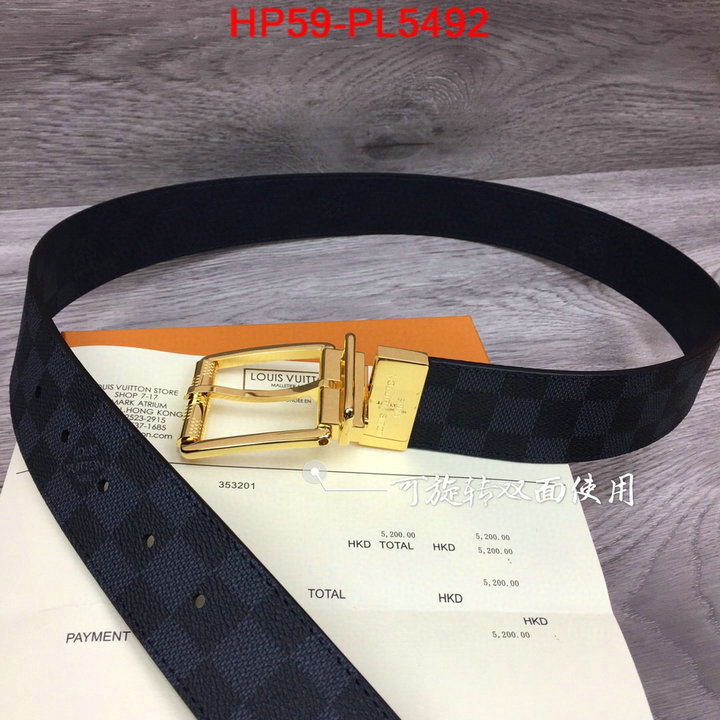 Belts-LV,high quality designer , ID: PL5492,$: 59USD