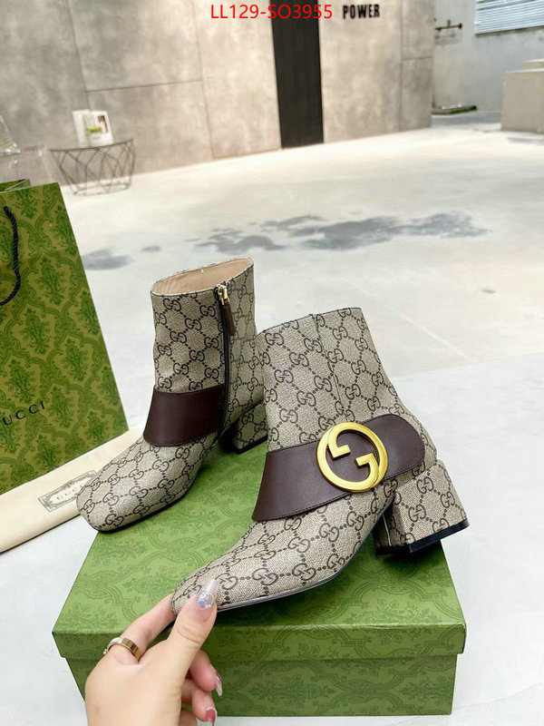 Women Shoes-Gucci,buy replica , ID: SO3955,$: 129USD