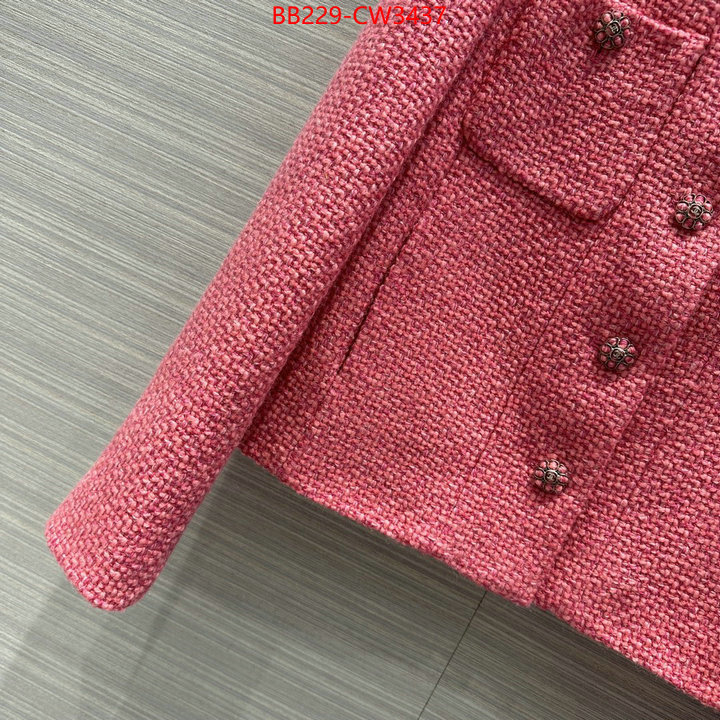 Clothing-Chanel,where can you buy replica ,ID: CW3437,$: 229USD