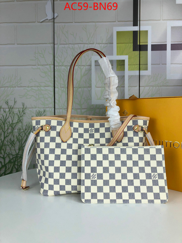 LV Bags(4A)-Neverfull-,online from china designer ,ID: BN69,$: 59USD