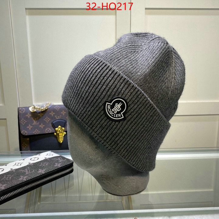 Cap (Hat)-Moncler,good quality replica , ID: HO217,$: 32USD