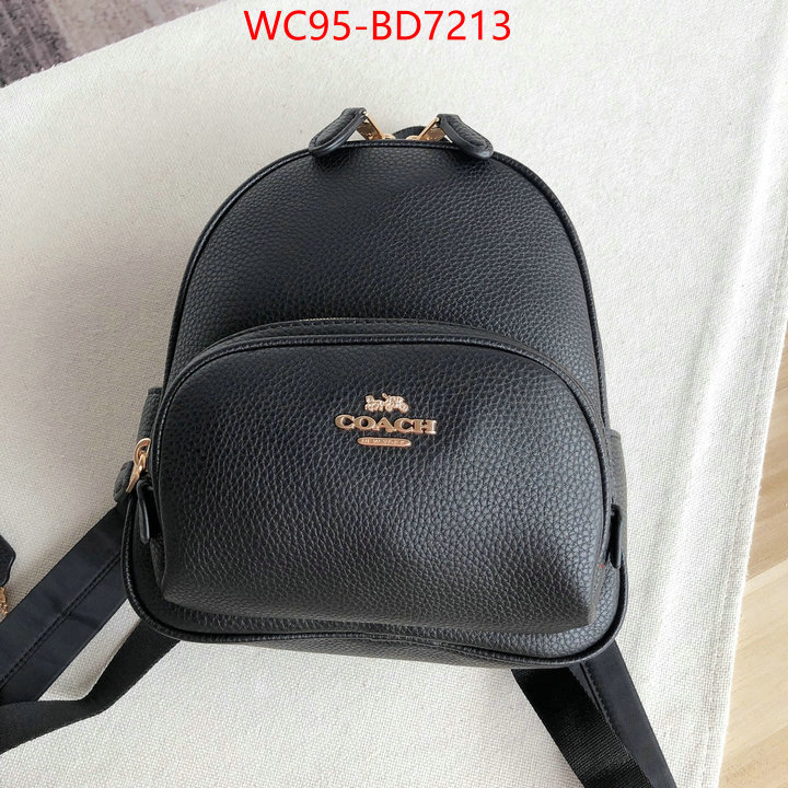 Coach Bags(4A)-Backpack-,top designer replica ,ID: BD7213,$: 95USD