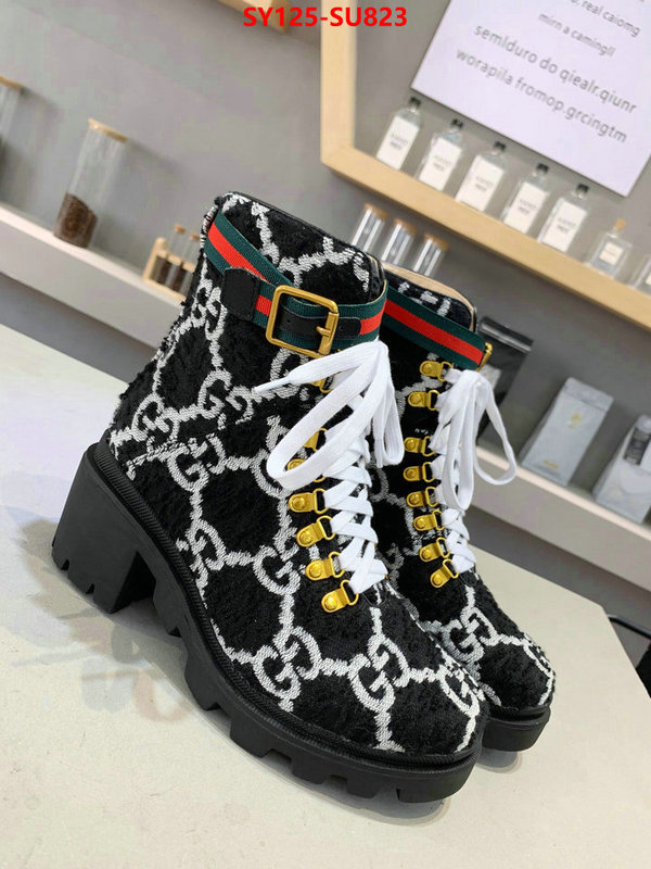 Women Shoes-Gucci,how to buy replcia , ID: SU823,$: 125USD