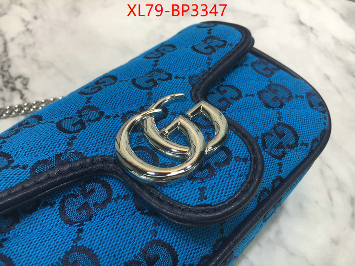 Gucci Bags(4A)-Marmont,2023 replica wholesale cheap sales online ,ID: BP3347,$: 79USD