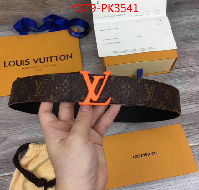 Belts-LV,luxury fake , ID:PK3541,$:79USD