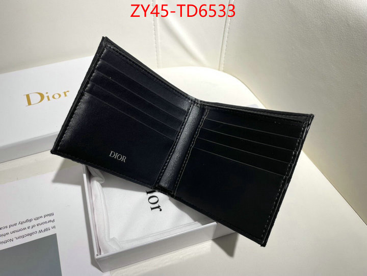 Dior Bags(4A)-Wallet-,ID: TD6533,$: 45USD