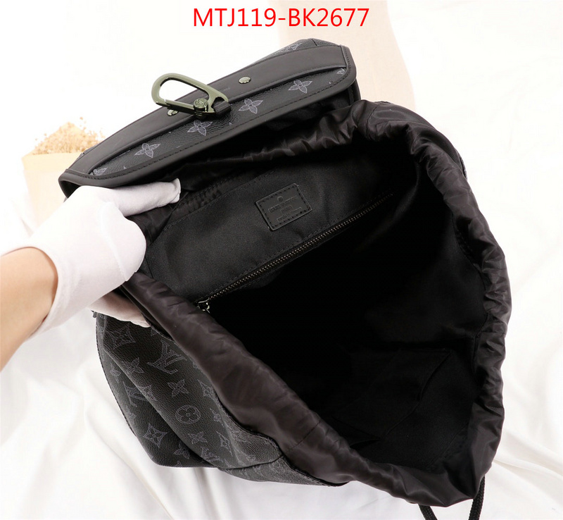 LV Bags(4A)-Backpack-,ID: BK2677,$:119USD
