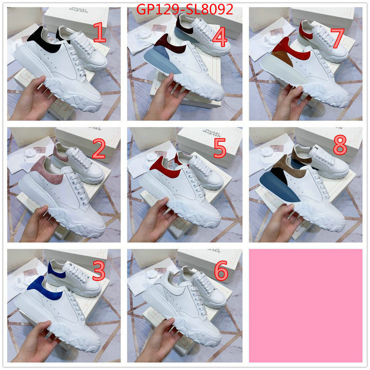 Women Shoes-Alexander McQueen,2023 aaaaa replica customize , ID: SL8092,$: 129USD