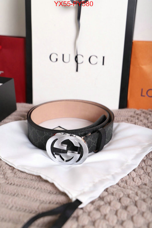 Belts-Gucci,designer 1:1 replica , ID: PY580,$:55USD