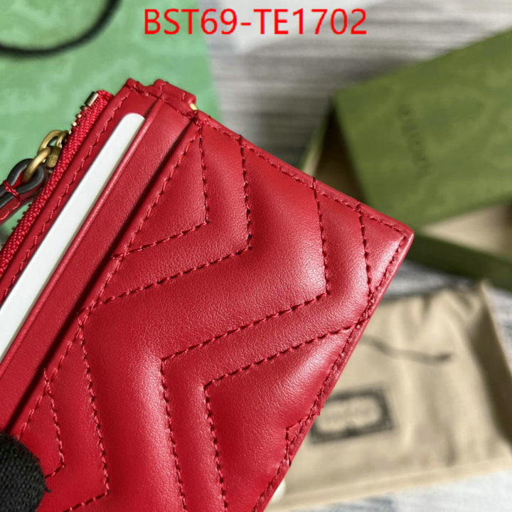 Gucci Bags(TOP)-Wallet-,replica 1:1 high quality ,ID: TE1702,$: 69USD