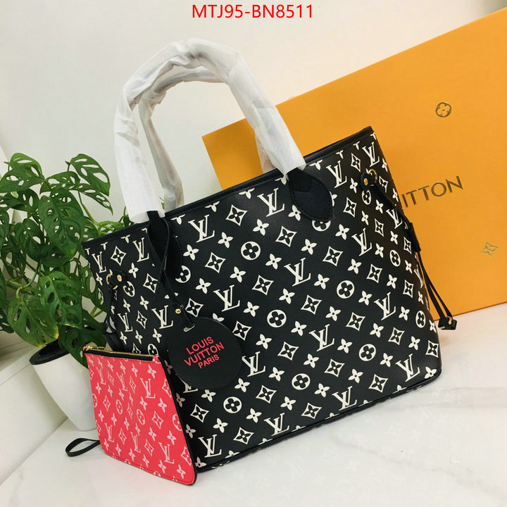 LV Bags(4A)-Neverfull-,replica for cheap ,ID: BN8511,$: 95USD