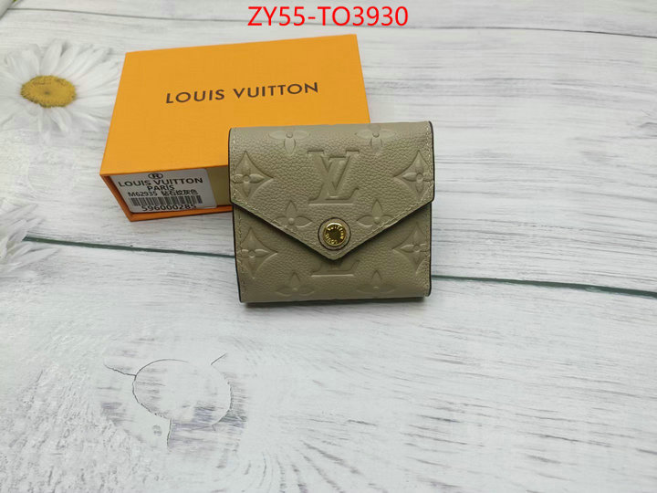 LV Bags(4A)-Wallet,7 star replica ,ID: TO3930,$: 55USD
