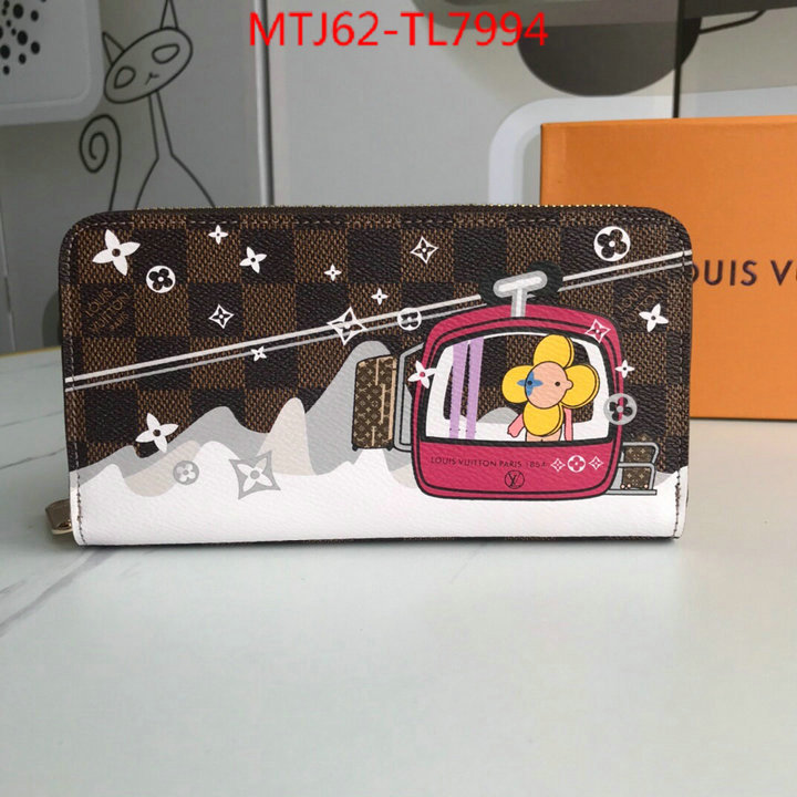 LV Bags(4A)-Wallet,ID: TL7994,$: 62USD