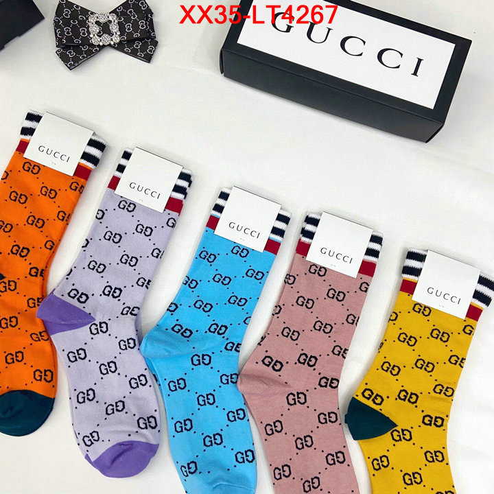 Sock-Gucci,luxury shop , ID: LT4267,$: 35USD