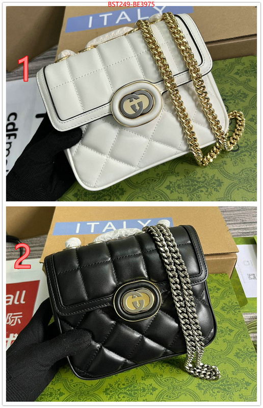 Gucci Bags(TOP)-Diagonal-,practical and versatile replica designer ,ID: BE3975,$: 249USD